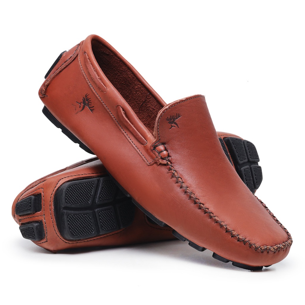 Mocassim Moderno Urbano Calçado Vnacouver Masculino em Couro Legítimo
