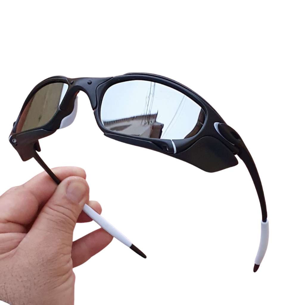 Óculos de Sol Juliet X Ferro Metal Pinado Mandrake Top Premium Lentes Espelhado C/Side