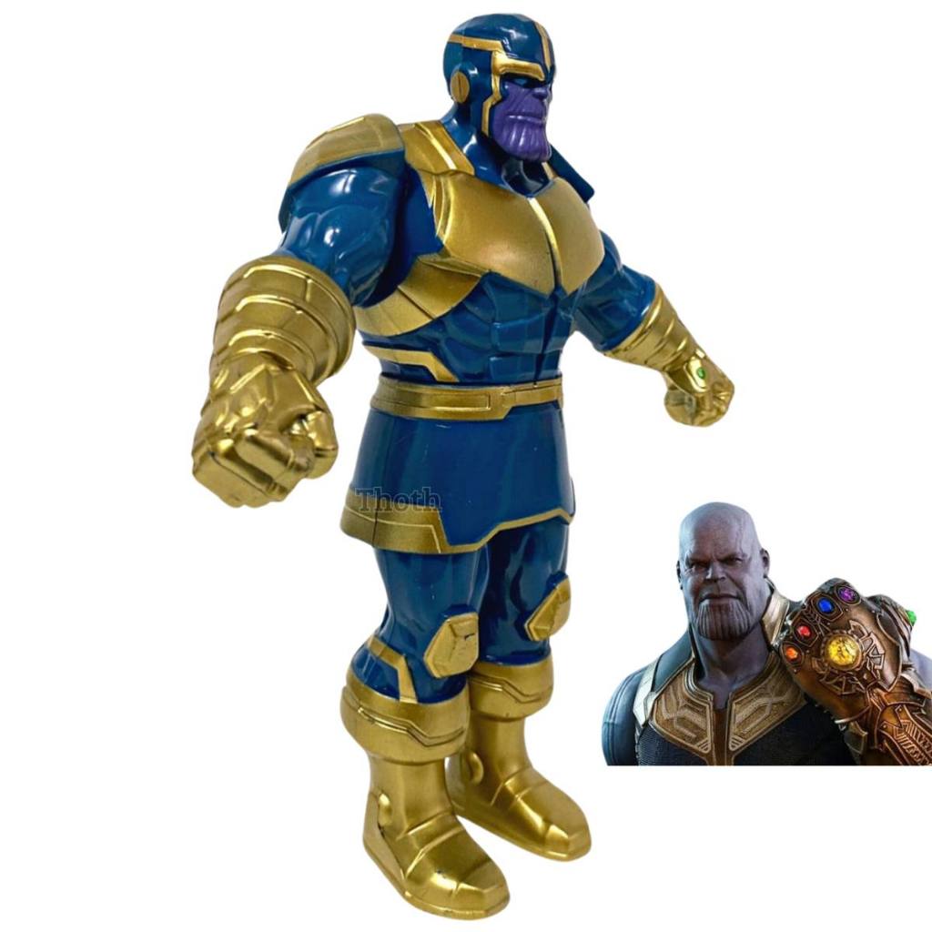 Boneco Grande Brinquedo Thanos Vingadores Infantil Realista Menino ...