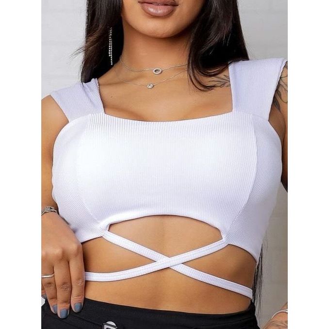 Top de amarrar lindo //moda feminina2024