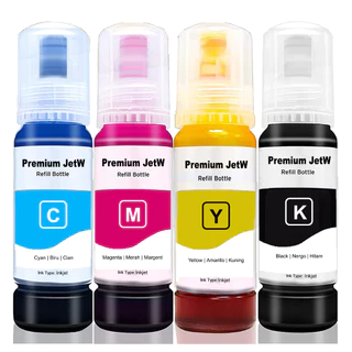 4x Tinta compatível EPSON L375 L380 L395 L396 L455 L475 L495 L555 L565 L575 L121 T664 664