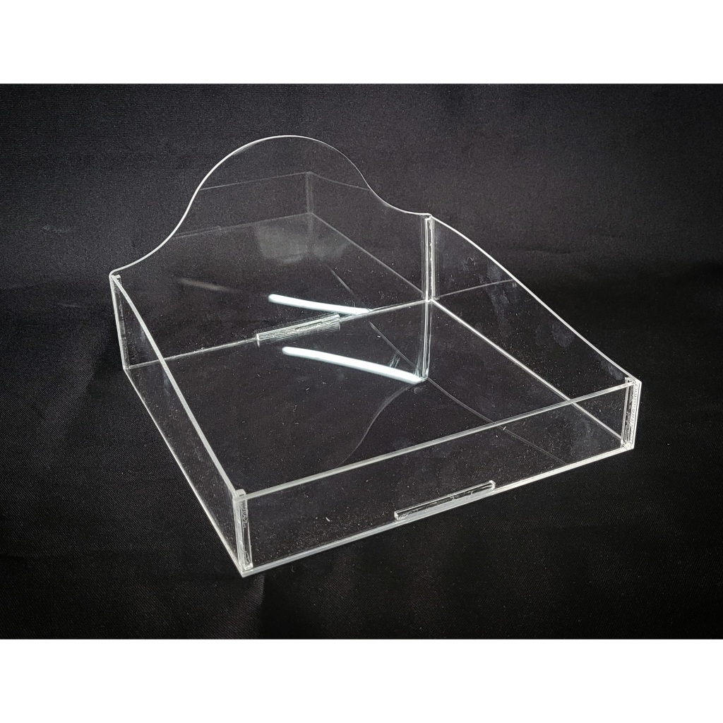 Expositor Acrílico Cristal 20x20cm P/ Brownie, Pão de Mel, P