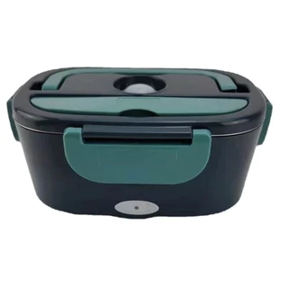 Marmita Elétrica Veicular Bivolt Para Casa Automovel Taxi Uber 12v 24v 110v 220v C/ 2 Cabos--Verde