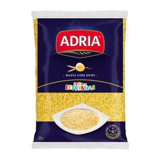ADRIA MASSA C/ OVOS SOPA DE LETRINHAS 500G