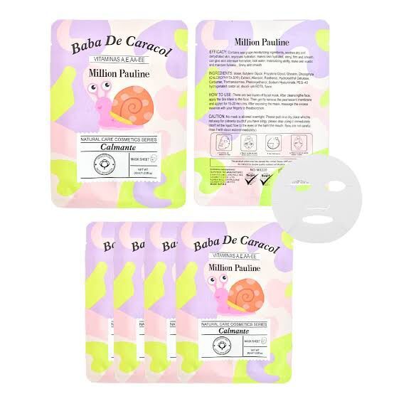 Kit com 10 máscaras faciais coreanas de tecido — foto 3