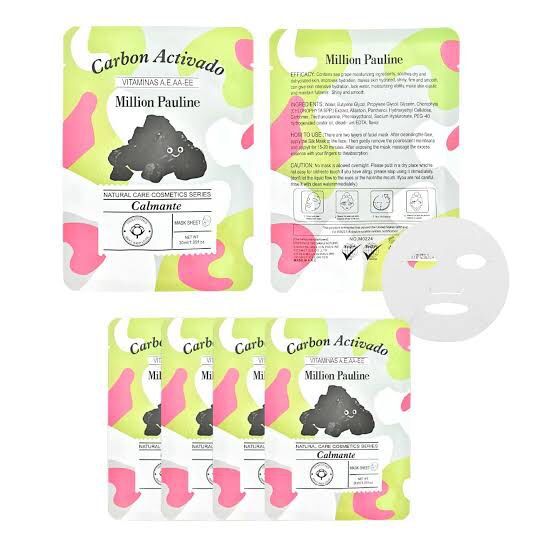 Kit com 10 máscaras faciais coreanas de tecido — foto 5
