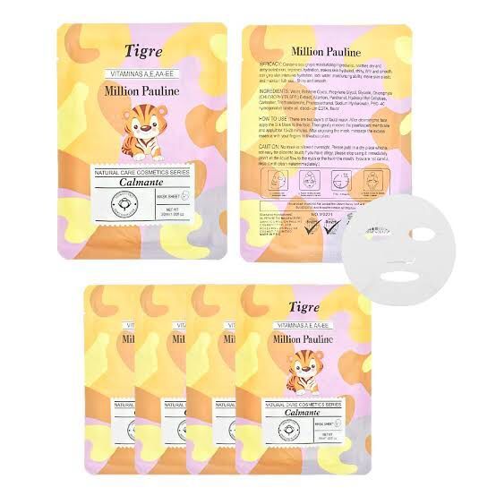 Kit com 10 máscaras faciais coreanas de tecido — foto 6