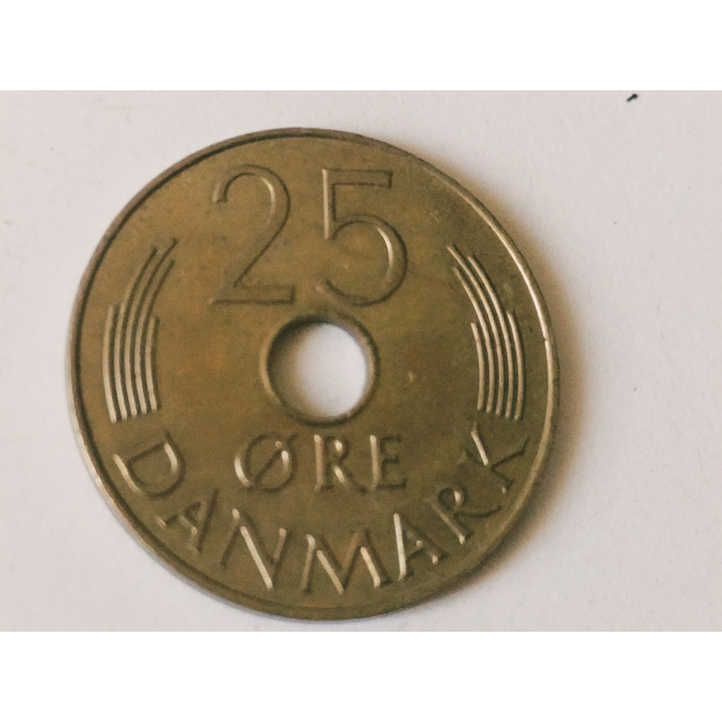Moeda 25 Ore Danmark - 1979 - Dinamarca - Numismática Coleção Cédulas ...