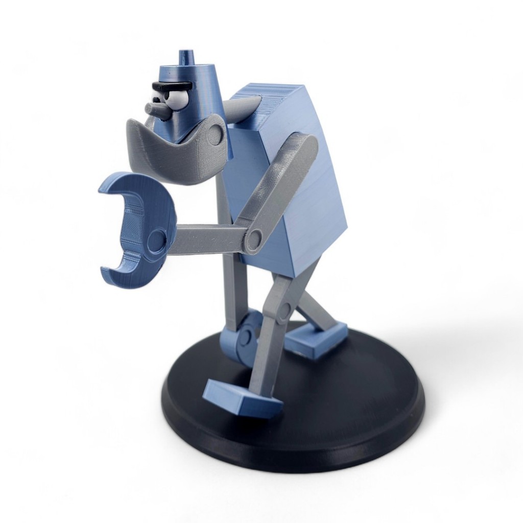 Puxa Frango Robô Pica-Pau Clássico Nostálgico Action Figure Colecionável - Edição Exclusiva