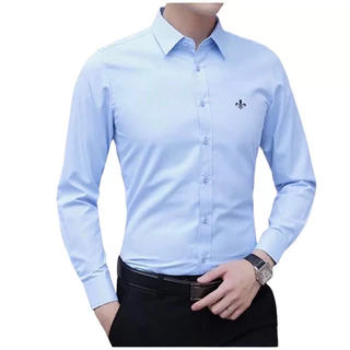 Camisa Social Masculina Manga longa Slim Fit