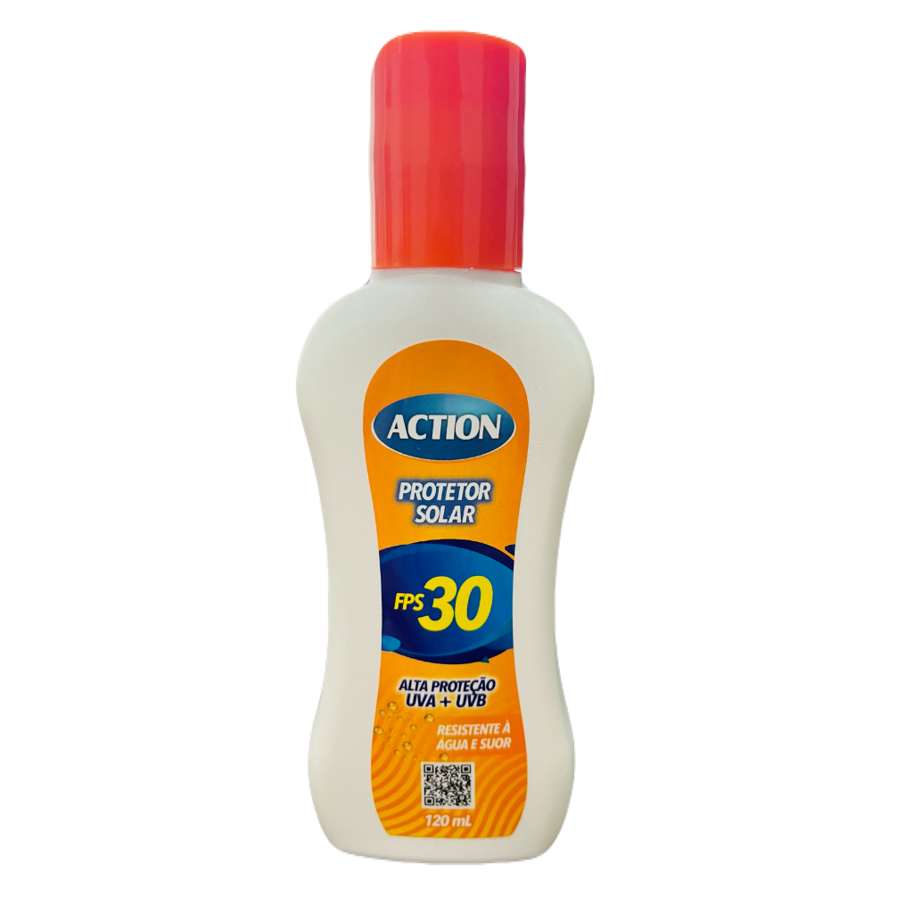 Protetor Solar FPS 30 120ml - ACTION