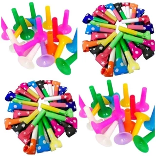 kit 2 BRINQUEDOS SENDO 15 LINGUA DE SOGRA+15 MINI CORNETAS