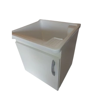 Tanque De Lavanderia 26 Lts + Gabinete Mdf Premiun Suspenso