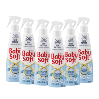 Kit Sem Passar 300ML Baby Soft - 6 unidades