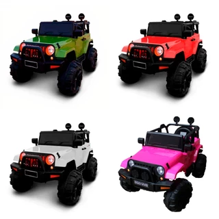 Mini Carro Elétrico Infantil 12v Usb Aux Jeep Bw028 Com Controle Remoto