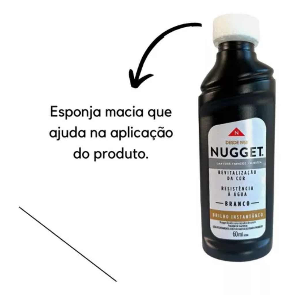 Graxa branca para tenis fashion nugget