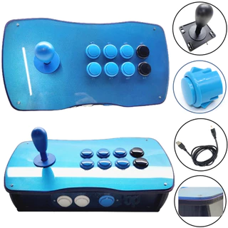 Controle zero delay Arcade Fliperama Usb Pc Ps3 Ps4