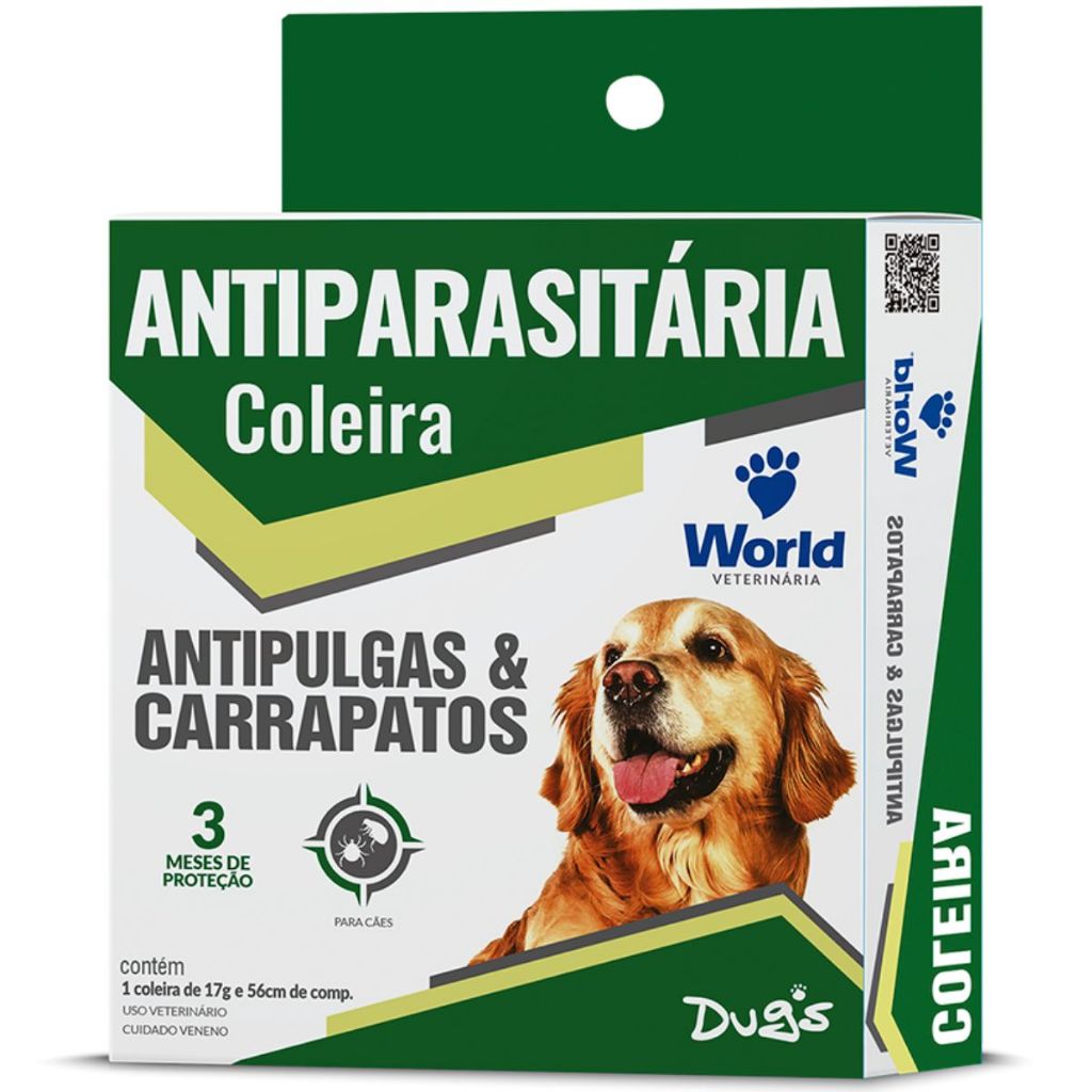 Coleira Antipulgas Ajustável para Cães - Proteção Premium | Caprioli - Detalhes