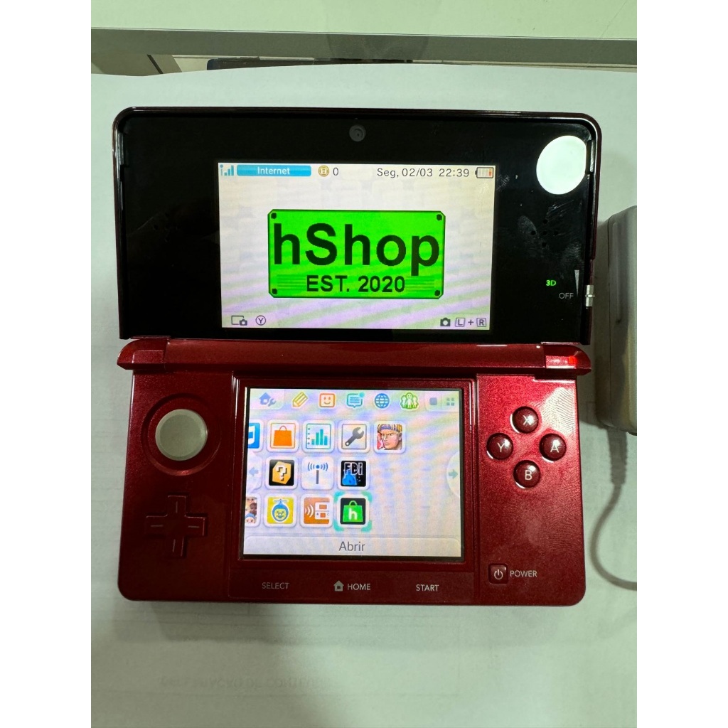 Nintendo 3DS desbloqueado 4gb