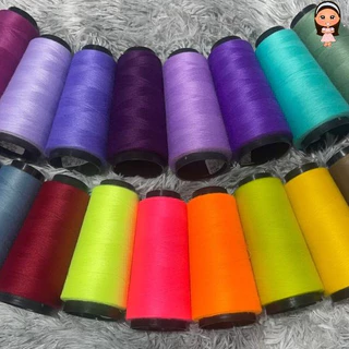 Linha Kron Para Costura Reta Tendência de Cores120-1500 Metros 100% Poliéster, Linhas De Costura, Linha Resistente