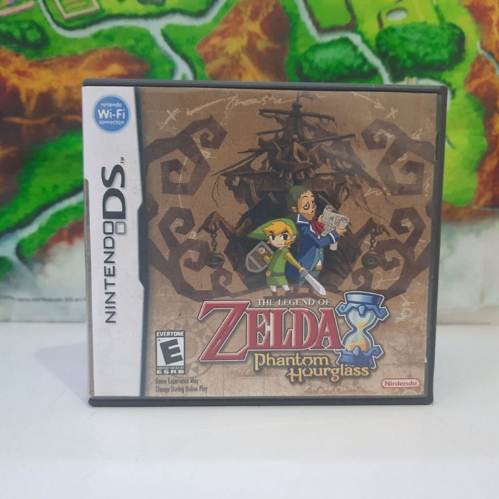 The Legend Of Zelda Phantom Hourglass Nintendo Ds | Shopee Brasil
