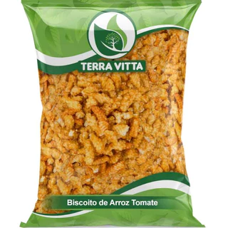 Biscoito de Arroz Sabor Tomate 500g