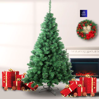 Árvore de Natal 210cm Com 650 Galhos Verde Grande Cheia Pinheiro