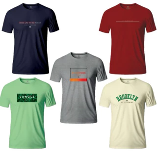 Kit 5 Camisas Masculinas LD (Leves Defeitos) P AO GG Camisetas 100% Algodão