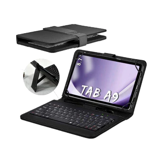 Capa Com Teclado Para Tablet Samsung Galaxy A9 Tela 8.7''