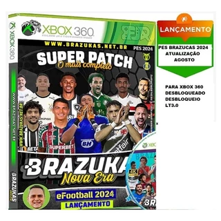 PES 24 BRAZUCAS ATUALIZAÇÃO AGOSTO Xbox 360