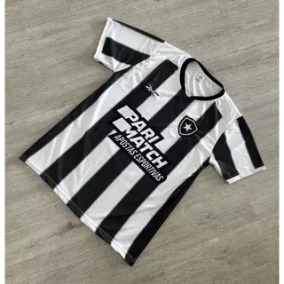 Camisa Botafogo Lançamento Torcedor Bordadas Tecido leve