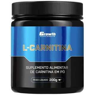 L-Carnitina 2000mg - 200g - Growth Supplements