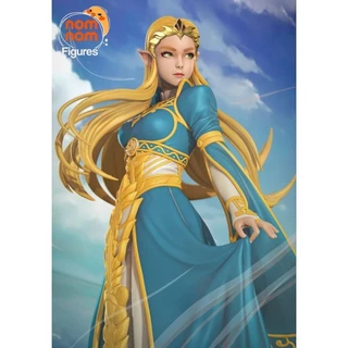 Princesa Zelda Action figure 3d colecionável game zelda