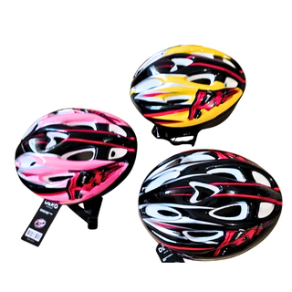 CAPACETE INFANTIL MULTI-USO ROSA COM PRETO - DEKO - MOD CHIBANTE