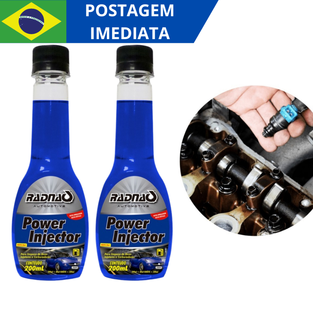 Kit 2 Limpa Injetor - Aditivo Para Limpeza De Bico Injetor Automotivo ...