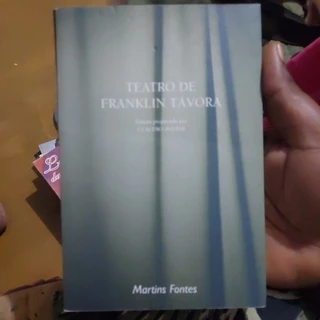 Livro - Teatro de Franklin Távora - Cláudio Aguiar