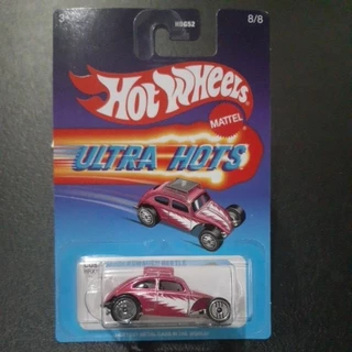 Hot Wheels Ultra Hots Custom Volkswagen Vw Beetle Fusca Rosa