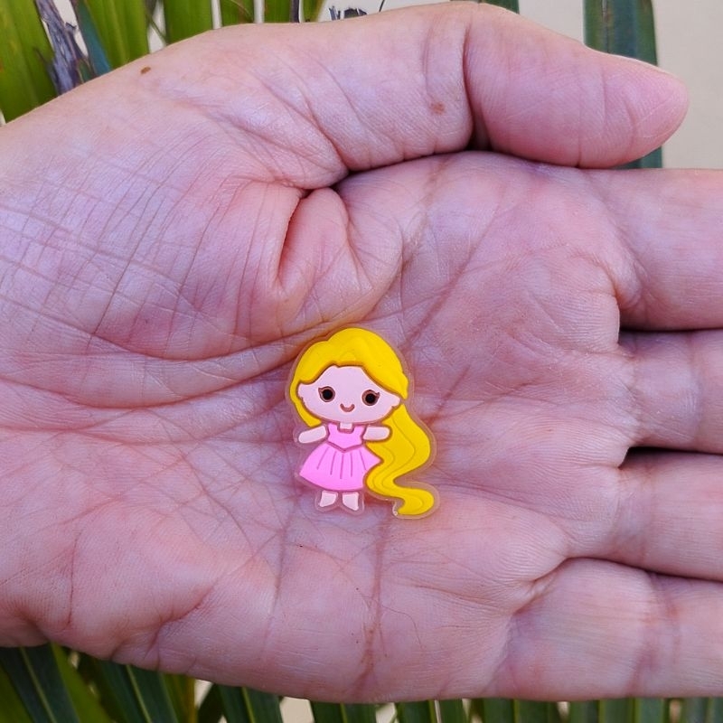 1und Pin Crocs Jibbitz Fofo Mini Rapunzel