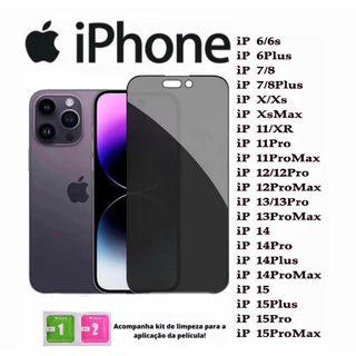 Película Privacidade Ant Spy para iPhone 11 12 13 14 15 PRO PROMAX PLUS