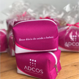 5 Mini Necessaire Box Personalizado com Nome/ Marca para brindes ou lembrancinhas em Oferta na Shopee