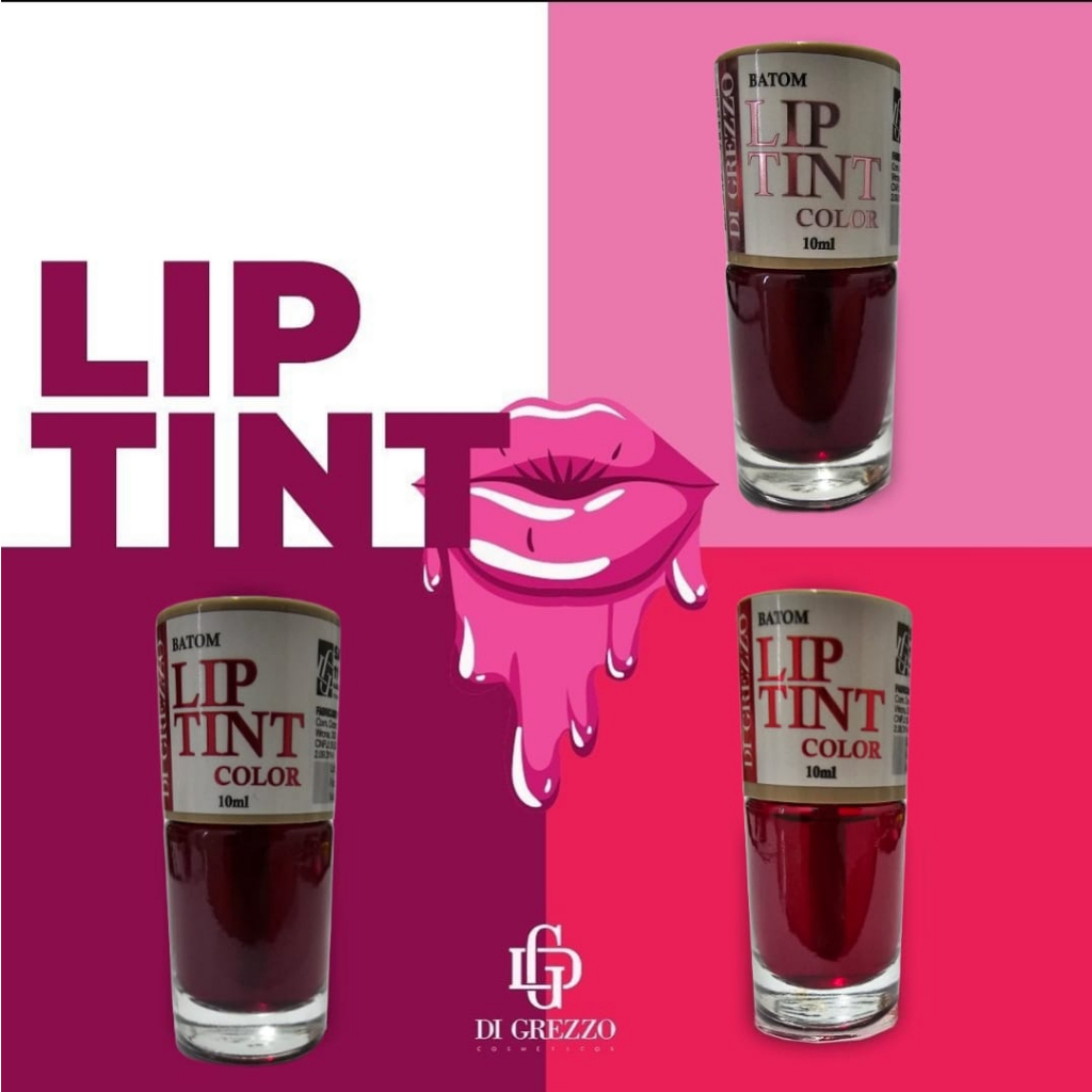 Batom Lip Tint Color - Di Grezzo - Escolha sua Cor | Shopee Brasil
