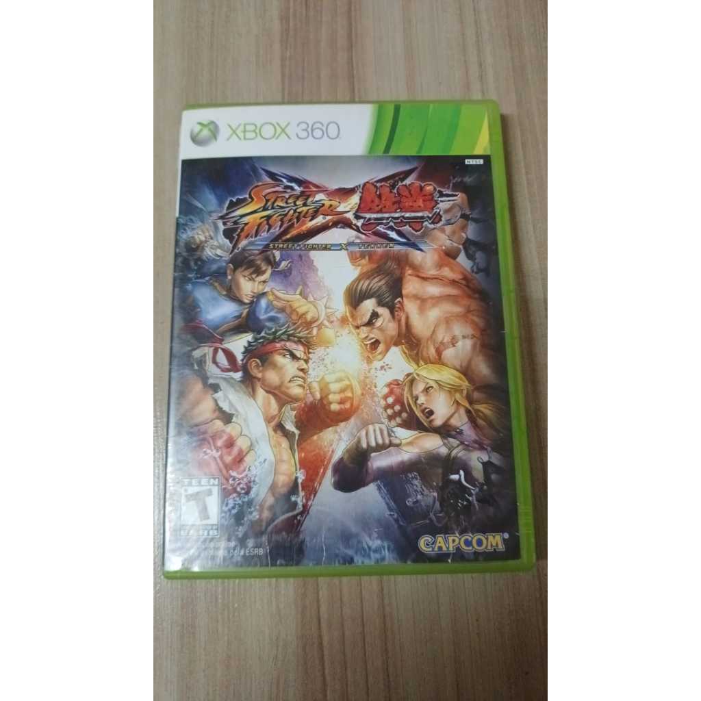 Street Fighter X Tekken Sur Xbox 360 – Neuf Sous Blister, PAL Français