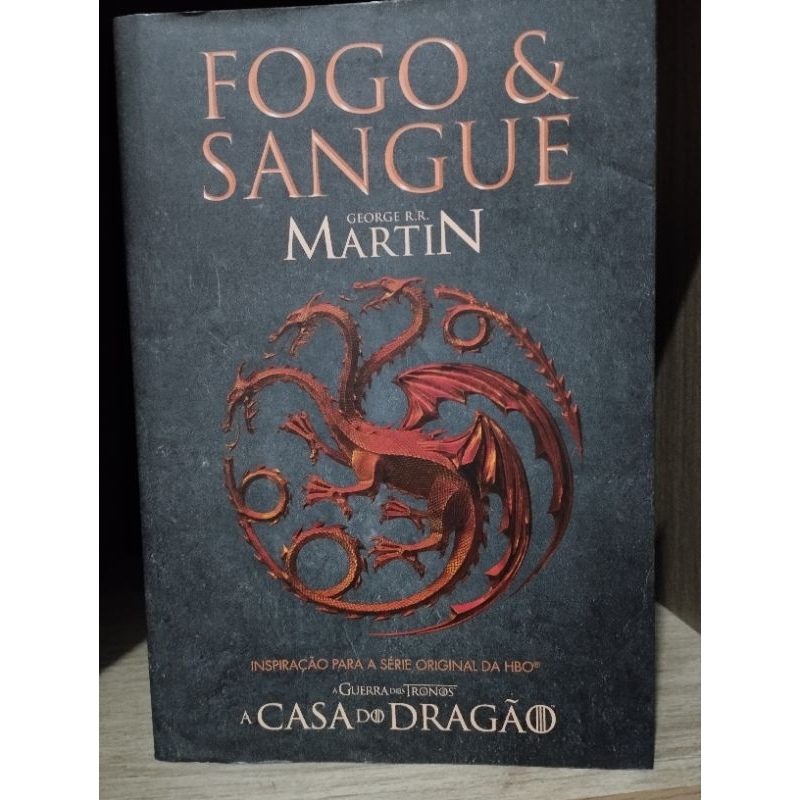 Fogo e Sangue - Vol. 1 - George R. R. Martin (Capa variante) | Shopee ...