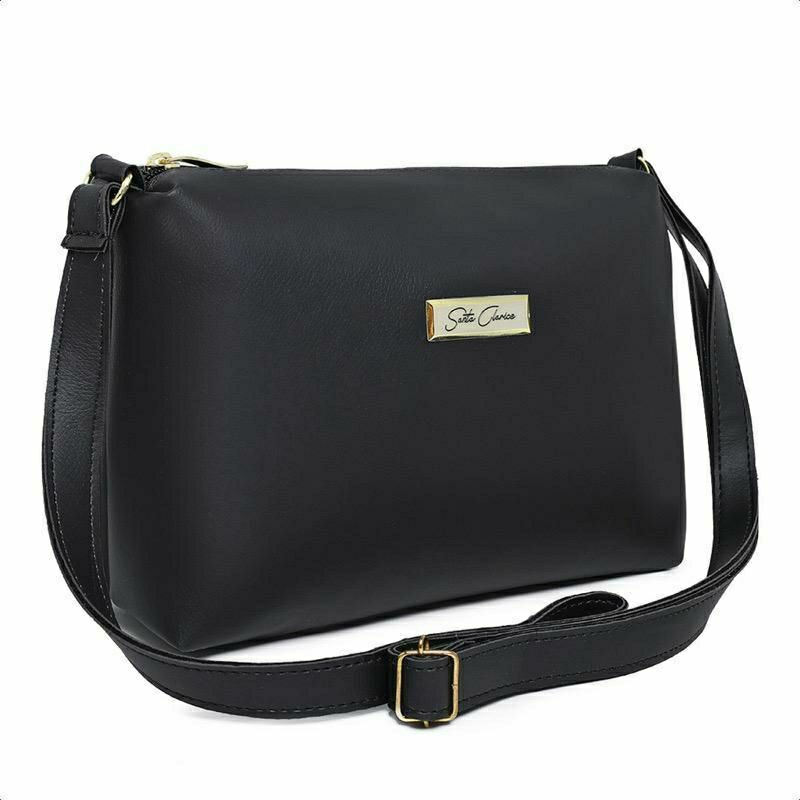 Bolsa Feminina Transversal Lateral Media Ombro Novidade
