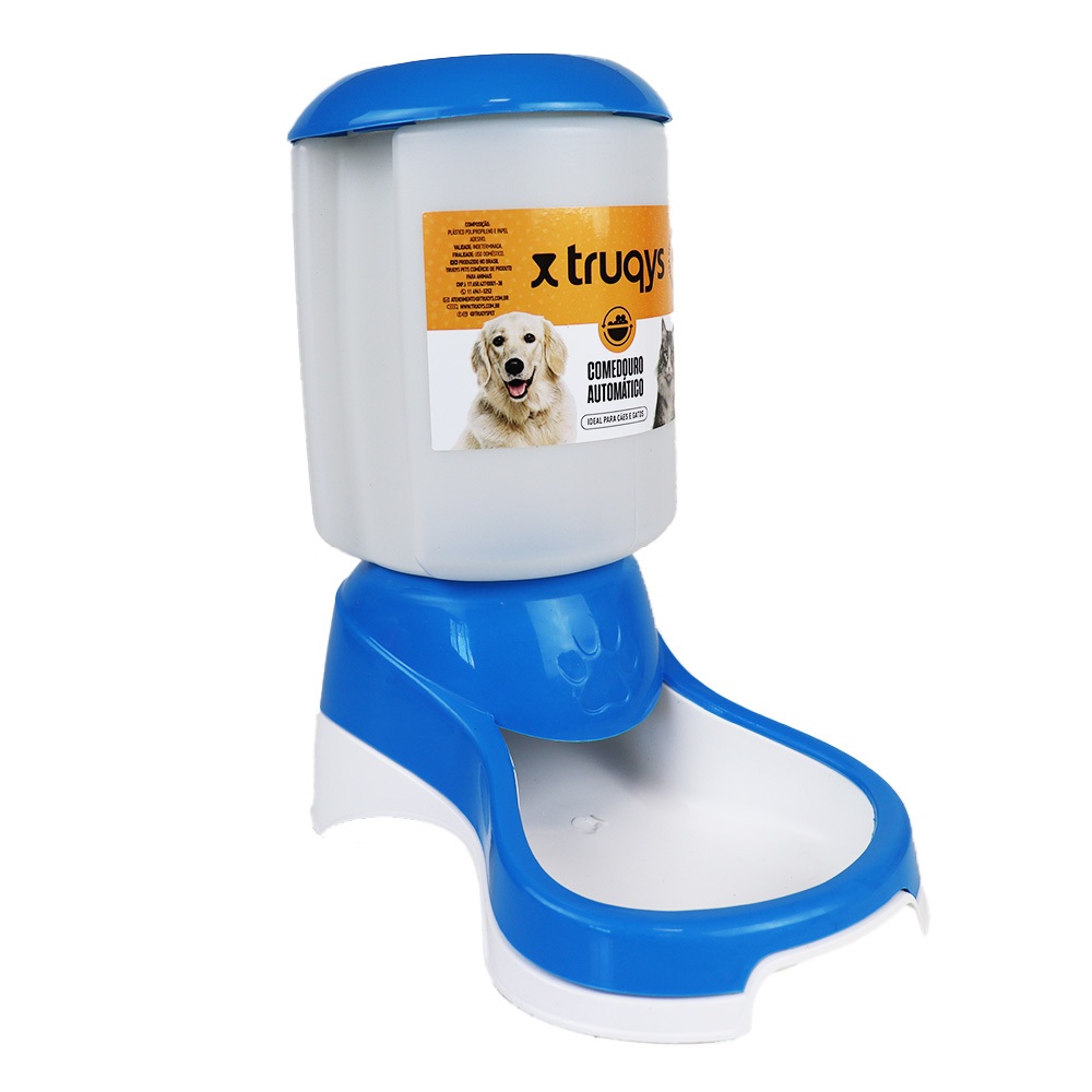 Comedouro Automático Truqys Pets - Praticidade e Estilo | Caprioli - Vista Principal