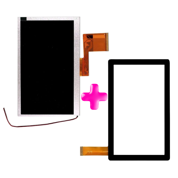 Tela Touch + Display do Tablet Original Navcity Nt-1711 Nt 1711 7 Pol ...