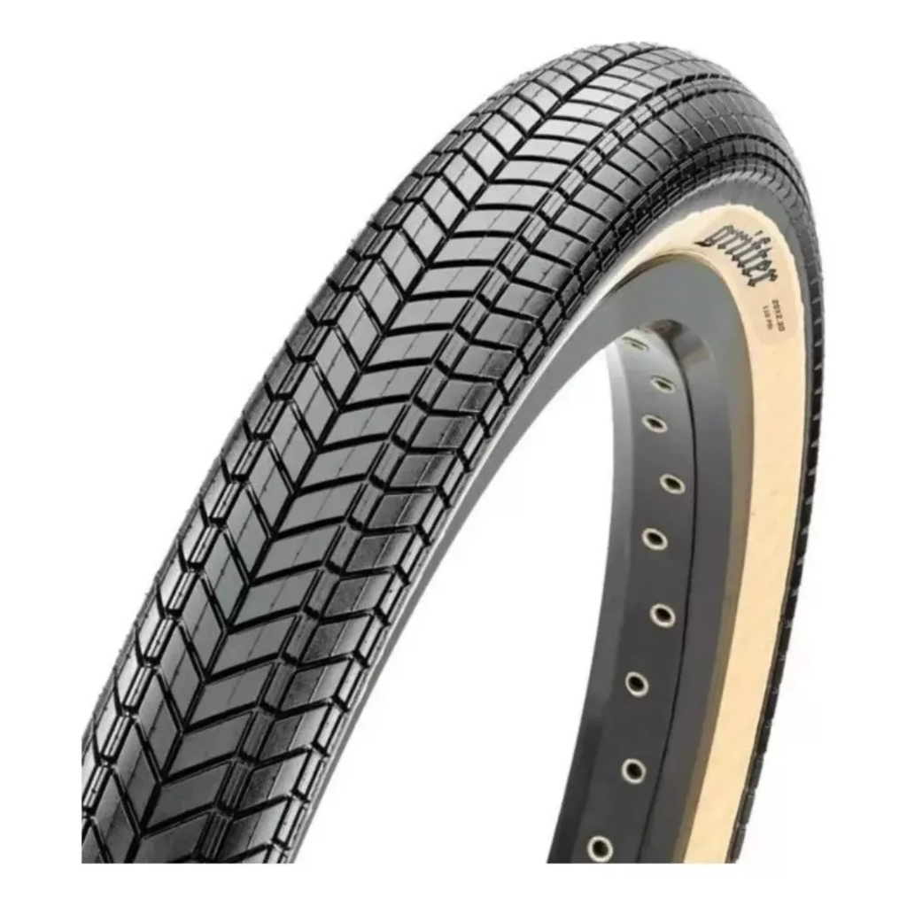 Kit Par 2 Pneus Aro 20 Bmx Bike Maxxis Grifter 20x2.30 Kevlar