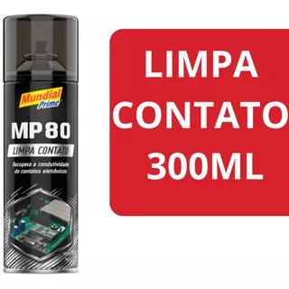 Limpa Contato Eletrico 300ml Spray MP80 Mundial Prime Informatica e Eletronica