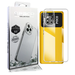 Case Capinha Space Acrílico Transparente Protetora para Xiaomi Redmi Poco C65 F5 5g F5 pro M3 Pro 5g M4 Pro 5g M5s M6 5g M6 Pro 4g X6 5g X6 pro Redmi Note 11s 4g 9 9 activ 9 india 9a sport 9i 9t 10c 12 4g 13c 4g 13c 5g A1 A2 note 8 note 9 Note 9s Note 13