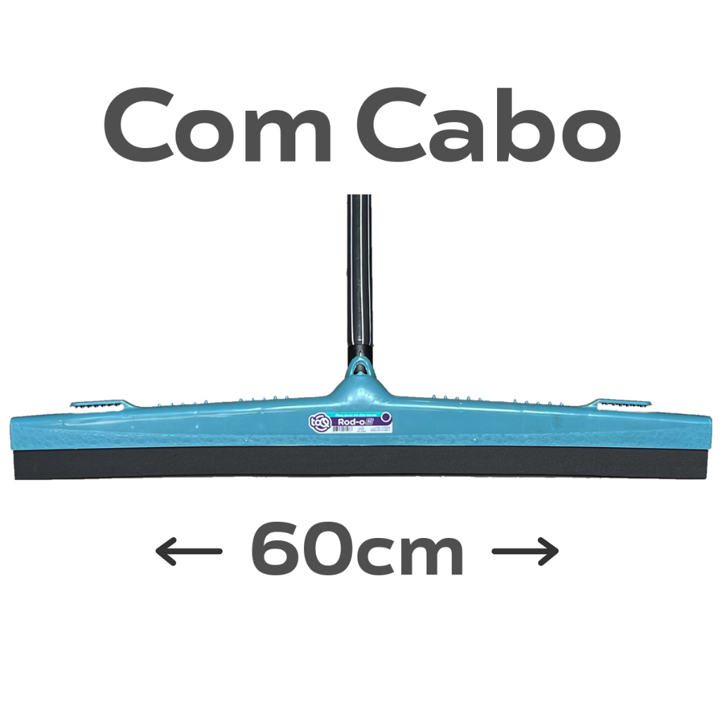Rodo de 60cm Grande com Cabo Reforçado Duplo Em Eva Profissional Top ...
